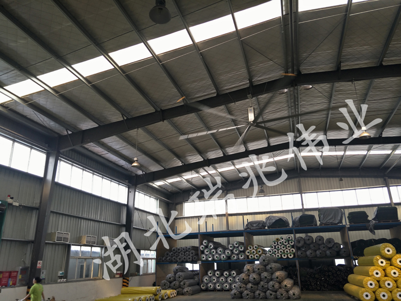 瑞泰风工业大风扇不仅仅解决车间降温，还间接提高员工工作效率！