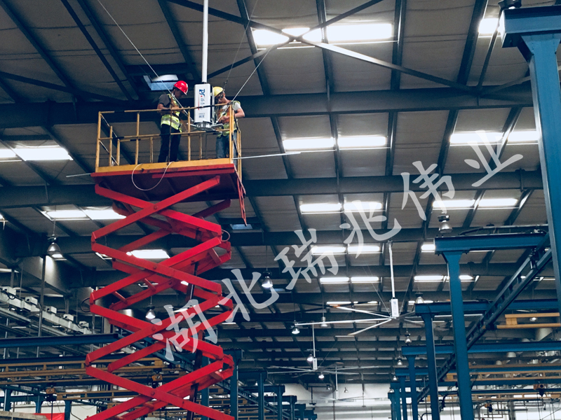 仓库降温怎么办？瑞泰风工业大风扇帮你搞定！