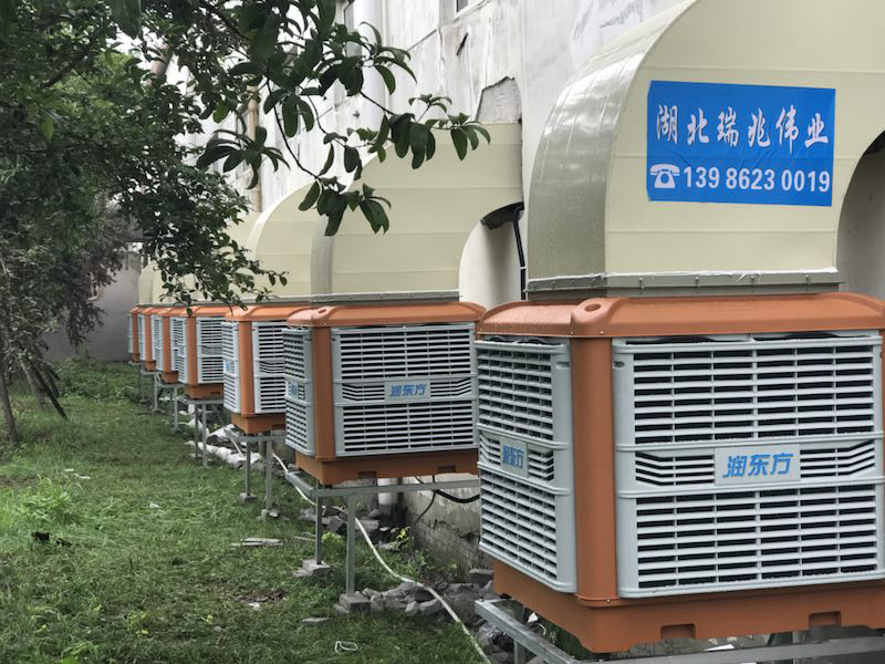 蒸发式冷气机改善车间环境  冬日的选择是为了夏日的清凉