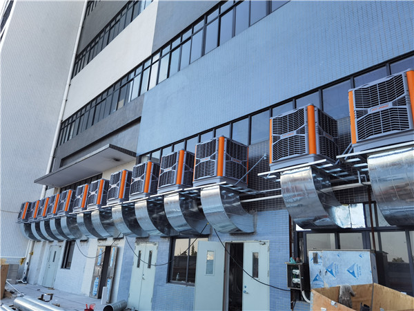 生产工厂如何降温 工厂如何通风降温 看瑞兆是怎么做的