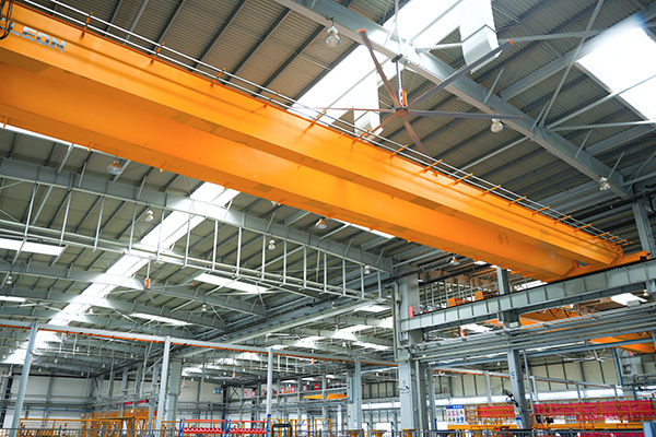 咸宁市某设备制造厂工业大风扇降温案例