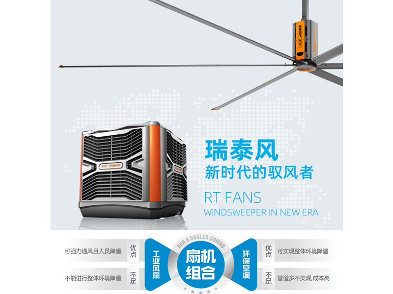 【扇机组合】整体通风降温案例