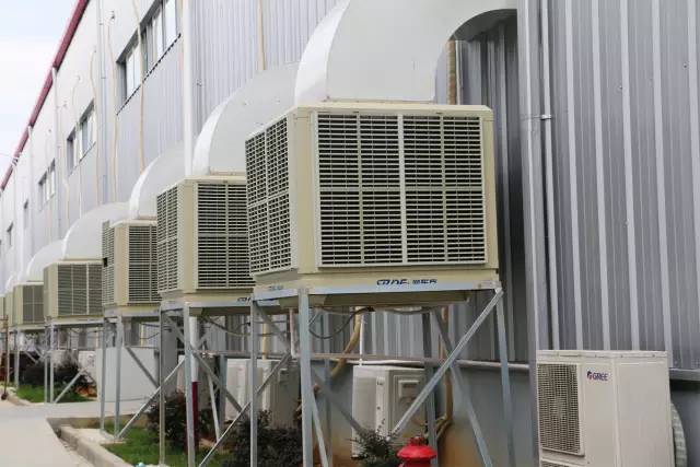 唯品会华南物流中心环保空调降温工程