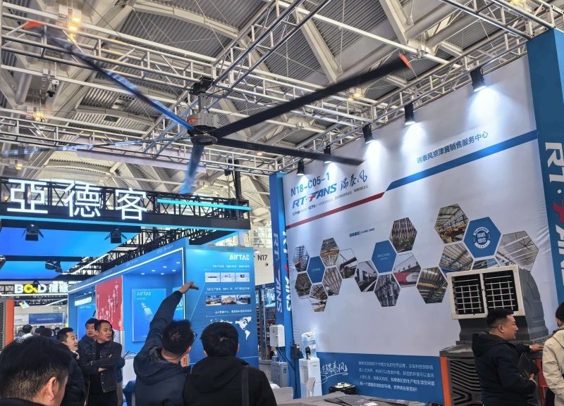 工业大风扇强势占踞降温领域！